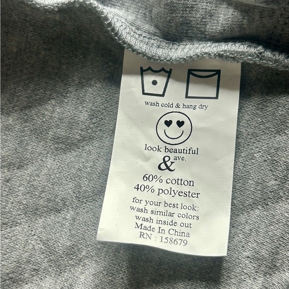 NWT Ampersand Avenue Gray Quilted Bomber Jacket size XXL comfort core sporty - Picture 8 of 11